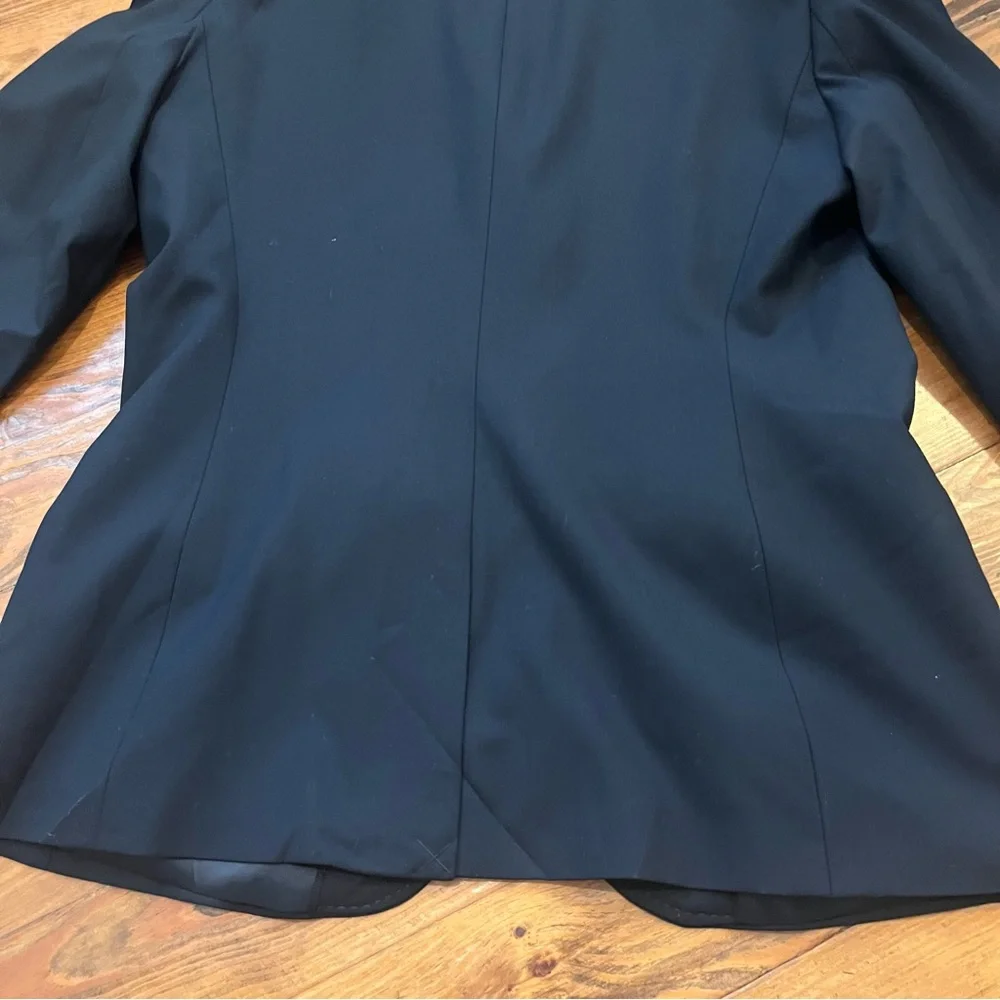 Brooks Brothers NEW Women’s Black Italian Wool Blazer Career Size‎ 10
Two Button - Picture 12 of 16